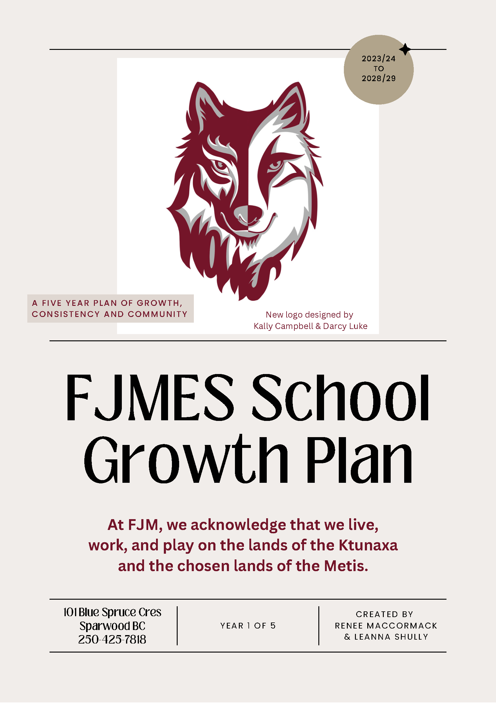 Frank J Mitchell School Growth Plan