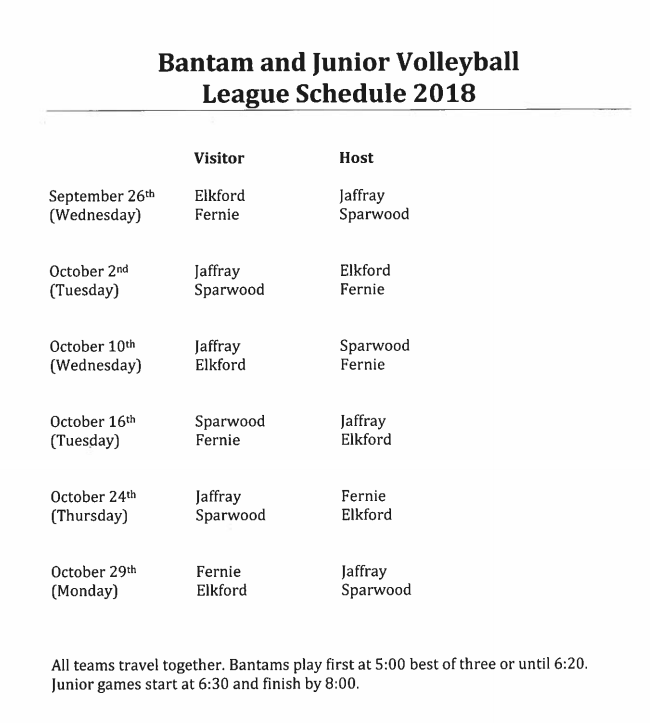 Volleyball Bantam and Junior Schedule.PNG
