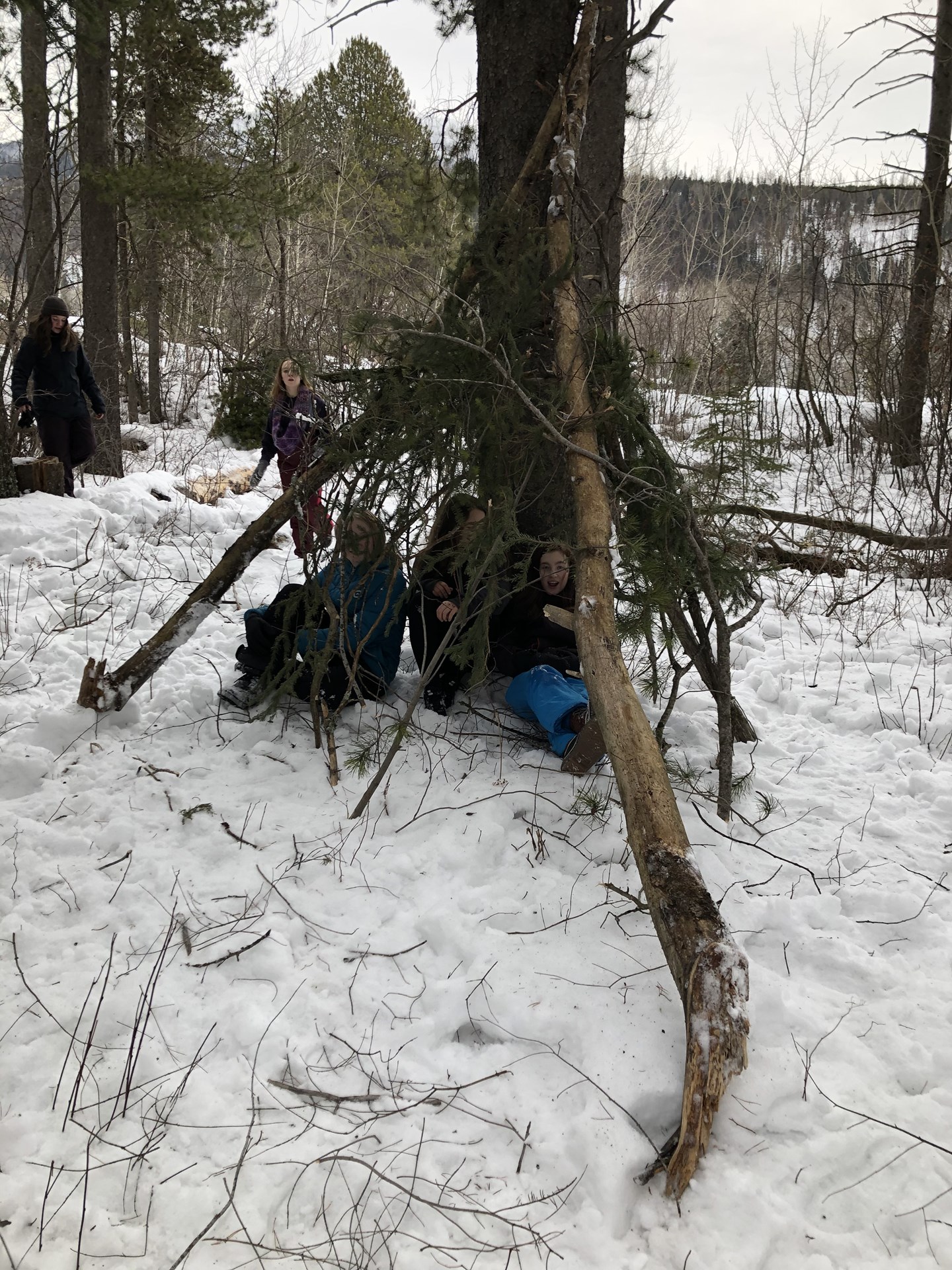 Grade 8 and 9 Outdoor Education Class