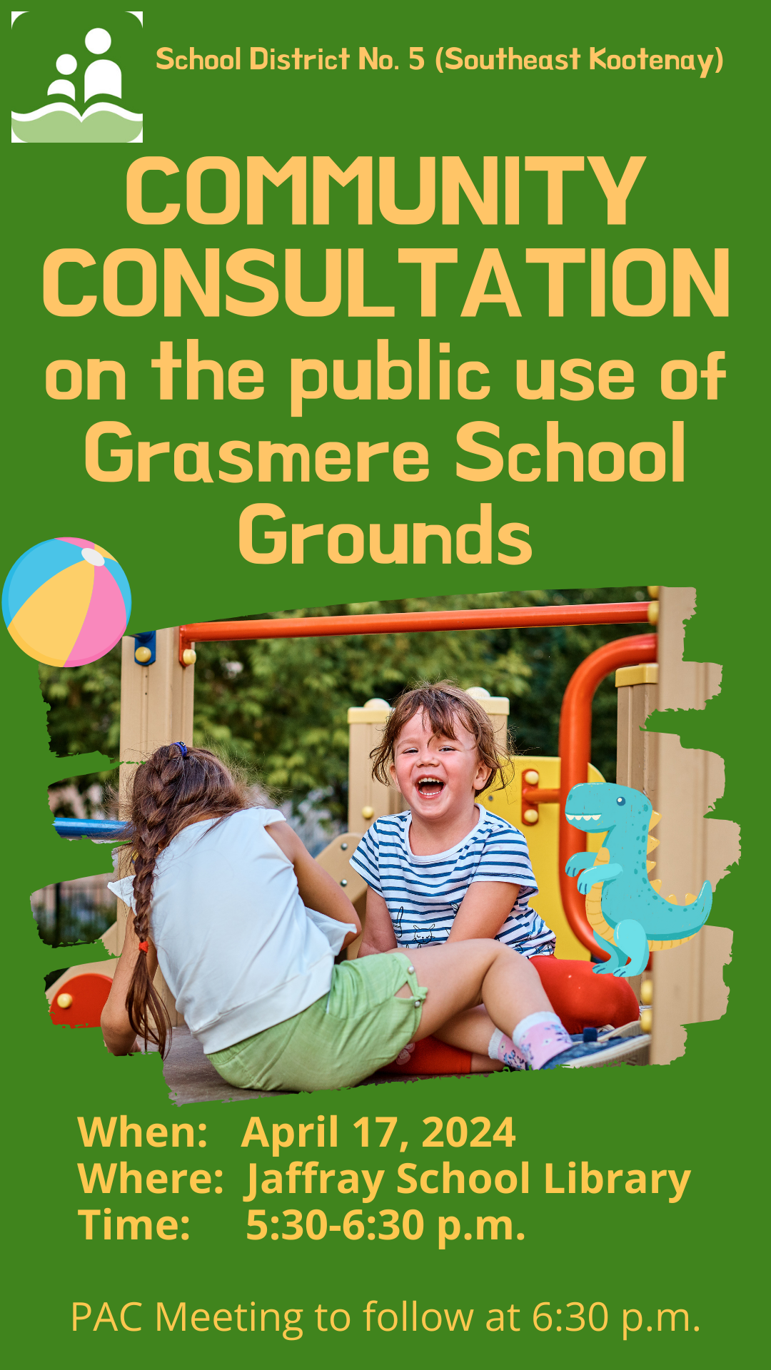 Community Consultation - Grasmere School Grounds